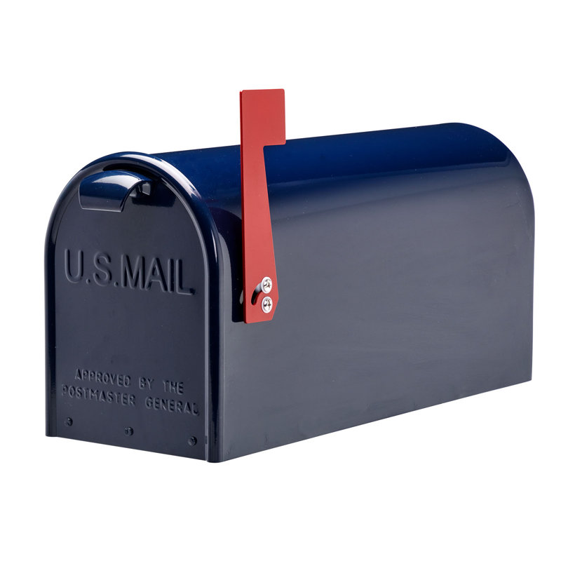 Walpole Outdoors Premium Post Mounted Mailbox Wayfair